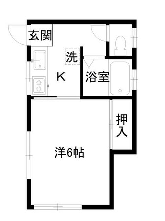 谷野荘の物件間取画像